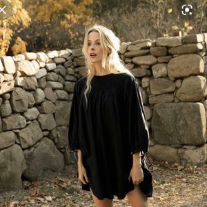 Doen Theda Dress in Black, Size XXS, NWT